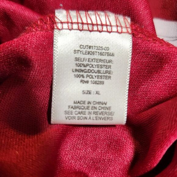 Row A XL $175 Burgundy Hydrangea Floral Wrap Mini Dress Cottagecore Chic - Picture 9 of 11